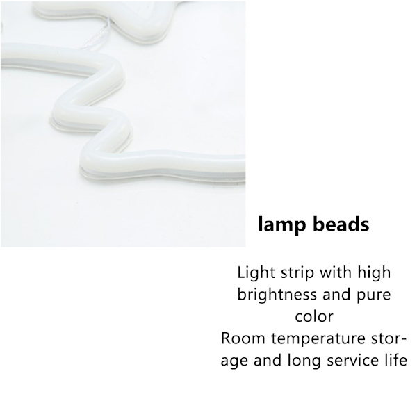 Lady Neon Lights LED Neon Skylt för Väggdekor USB Batteri