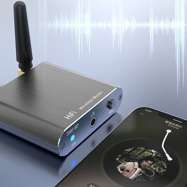 Trådløs Digital Signal Koaksial Indgangsport DAC Adapter Med Multi Interface Support For Problemfri Lydkonvertering I Hjemmebiograf Konferencerum