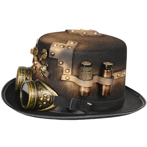 Steampunk-silinteri Cosplay-tanssiaiset: Viktoriaanisen aikakauden pullolasit