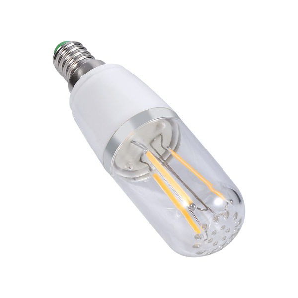 E14 LED-ljuskrona, glödlampa, dimbar retro