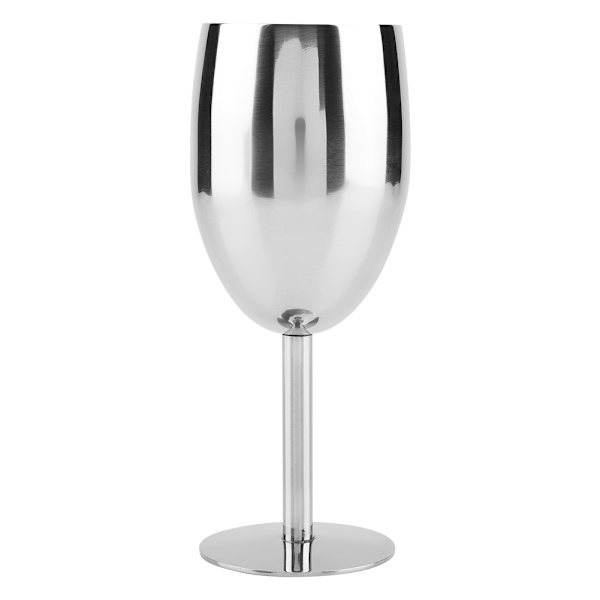 Vinglas i rostfritt stål för rödvin, champagneglas, hem