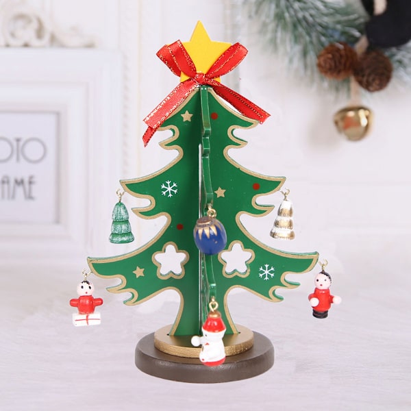 Artificial Christmas Trees Decorations Wooden Christmas Tree