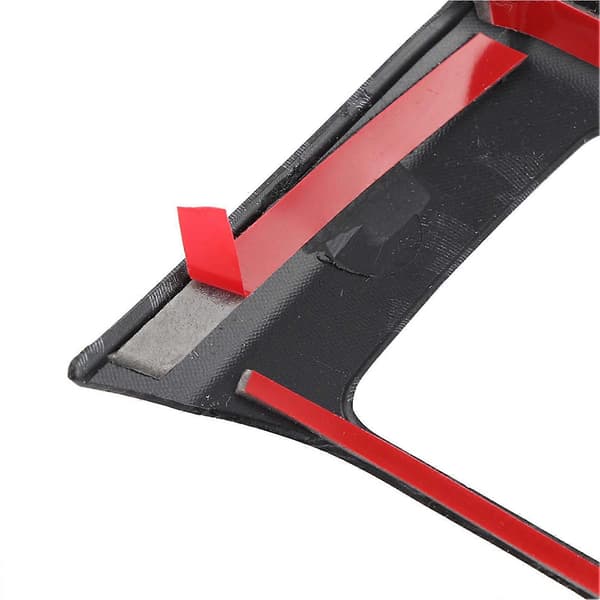 Karbonfiberstil Seter Oppvarming Bryter Kontroll Dekor Stripe Deksel Trim Passer til RAV4 2019