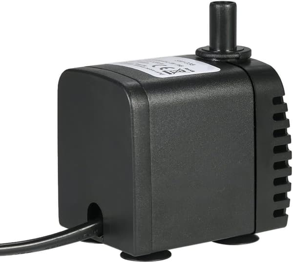 Dränkbar Vattenpump, 600L/H 8W Ultratyst Akvarievattenpump
