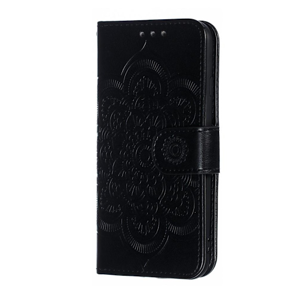 iPhone 7/8/SE (2020/2022) - Mandala Plånboksfodral - Svart Black Svart