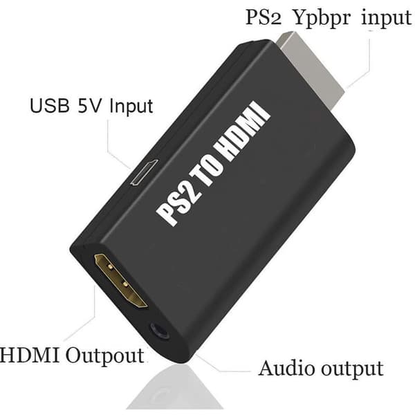 PS2 - HDMI-muunninsovitin, PS2-videomuunnin HDMI:lle