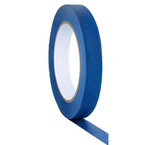 -UV Målartape, 1/2\" x 60 Yards, Blå
