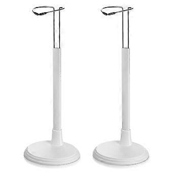 2 st Kreativa Dockfästen Stöd Bärbart Leksaksställ Mode Dockförvaringsställ Displayställ för Hembutik (Vitt Ställ för 35 cm Docka)
