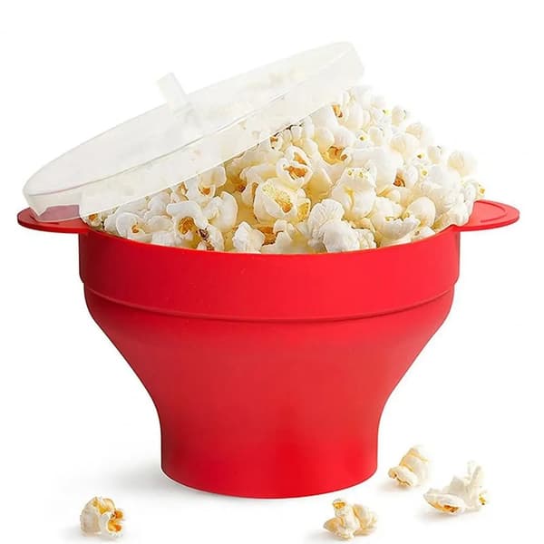 Popcorn-kone / Popcorn-kulho - Tee popcornia mikrossa
