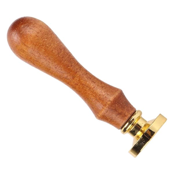 Voksseglstempel Enkel installasjon Enkelhet DIY Klassisk forsegling for konvolutter Invitasjoner Bryllupspynt Lykke til