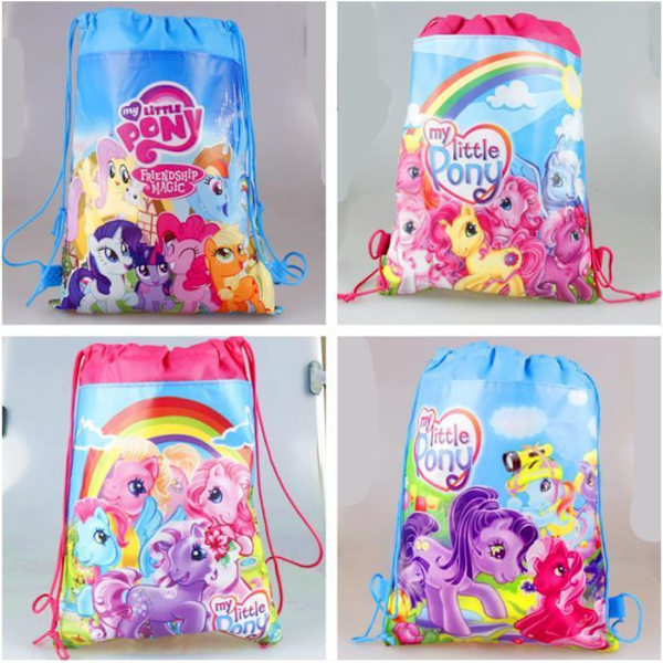 My little Pony  Gymväskan Gymnastikpåse - 4st Modell Model 2 Modell 2