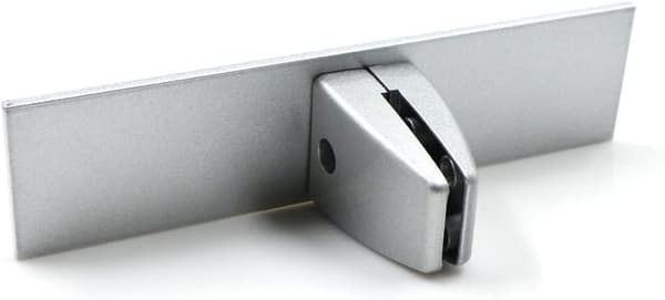 Justerbara glasklämmor i aluminiumlegering Plexiglas Bordsklämma Par