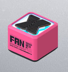 Mini Bluetooth-kaiutin: Kannettava langaton ulkokaiutin (pinkki)