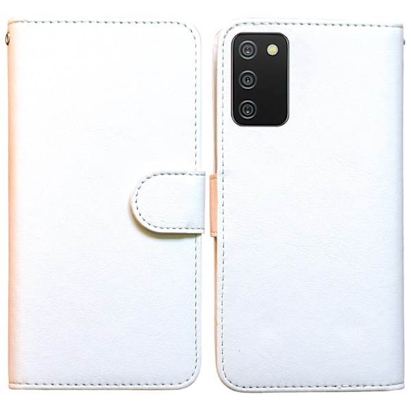 Samsung Galaxy A02s - Läderfodral / Skydd Brun Brun