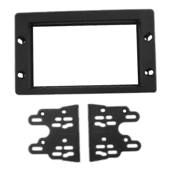 2 Din Bilradio Ramme Stereo Dashbord Ramme Ombyggingspanel Deksel Trim Kit for SAAB 9-5 2005-2011