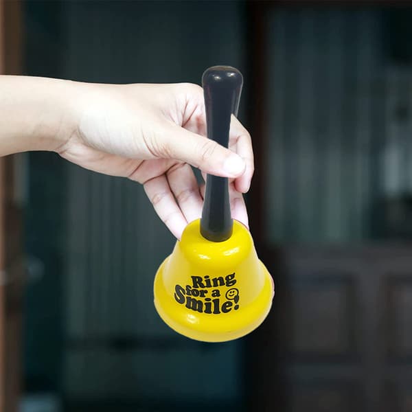 Hand Ringklocka Högt Samtal Jul Bjällerklang - Rolig Gåva style 2