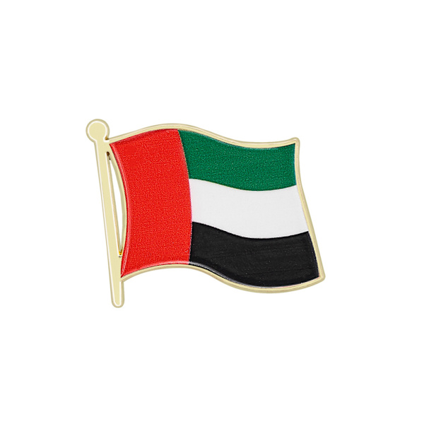 Sett med 3 UAE-flaggpins