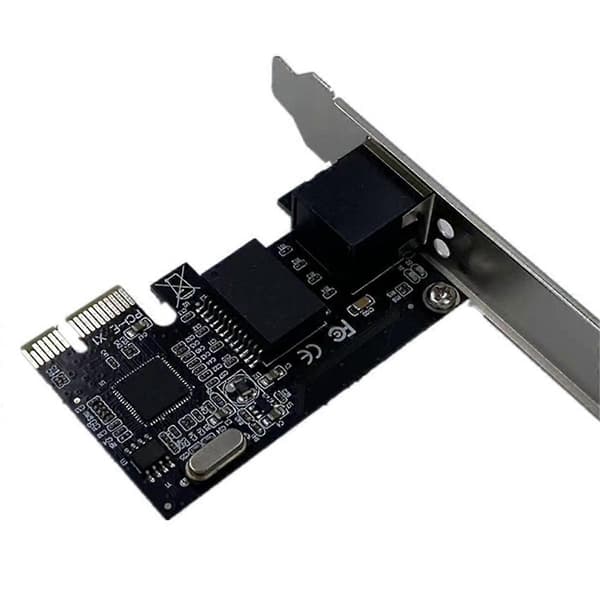 PCI-E netværkskort 1000 Mbps Gigabit Ethernet PCI Express 10/100/1000M RJ45 LAN-adapterkonverter til stationær pc