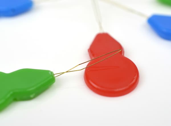 Nåltråder, 9-pakning Plast Nåltråder Messing Tråder Go