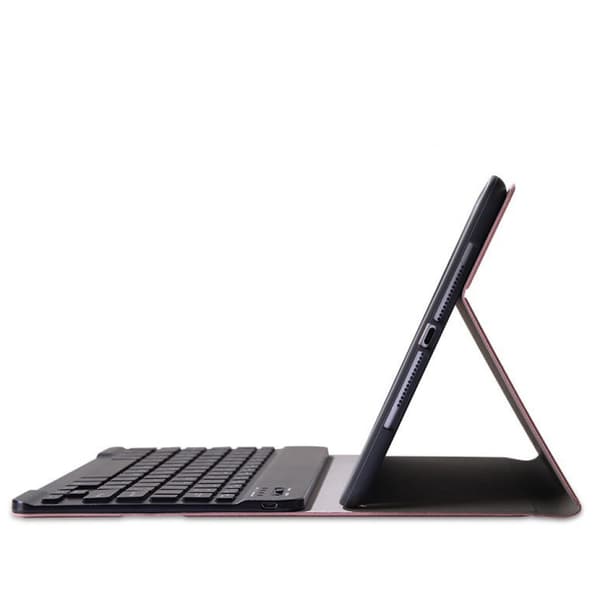 Inateck tangentbordsfodral för iPad 2021 (9:e generationen)/2020 (8:e generationen)/2019 (7:e generationen) 10,2 tum, iPad Air 3 och iPad Pro 10,5, QWERTZ, KB02012, mörkgrå