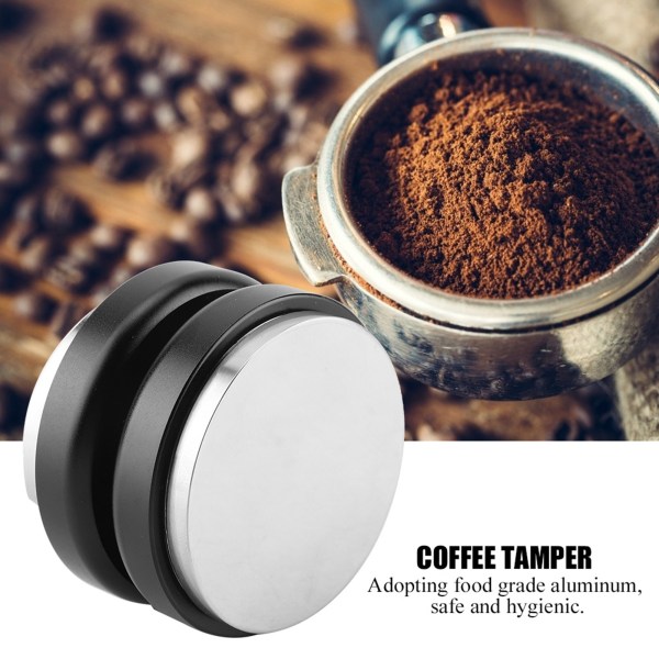 58mm Justerbar Dubbelhuvud Kaffe Tamper Kaffe Bönpressverktyg