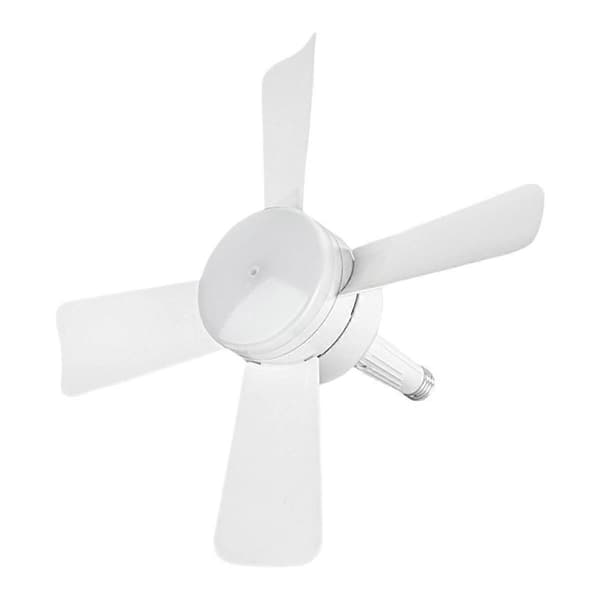 LED Viftelys Dimbar Skrue Smart Fjernkontroll Integrert Takvifte Lys Egnet for Soverom
