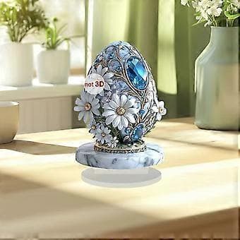 Påske Søte Egg Kanin 2D Flat Hjem Skrivebord Festlig Dekor