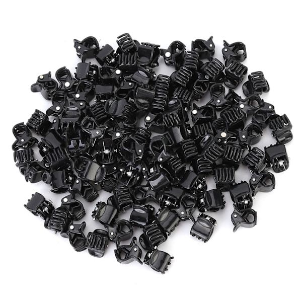 Hårklämmor för kvinnor flickor Mini hårklämmor Plastklämmor med halkfria grepp Starkt grepp Hållbart plastmetallmaterial Inte lätt att bryta Håll
