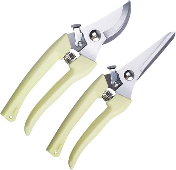Trimmer med rustfrit stålblad, havesaks, grenklipper, F