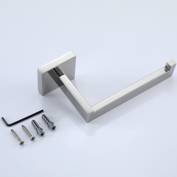 Toiletpapirholder i 304 Rustfrit Stål Krom Metal Spejlpoleret