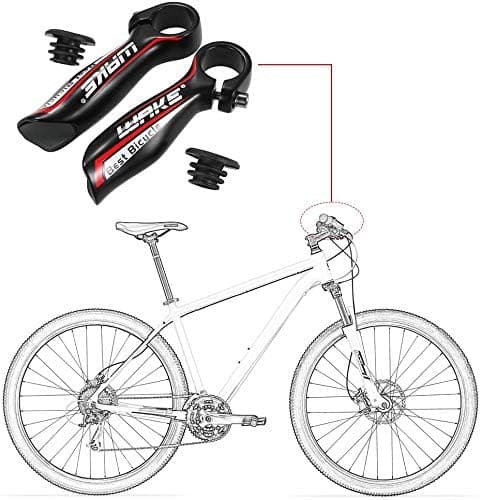 Styr MTB Styr Ende Sikkerhedsgreb 22.2MM MTB Cykel