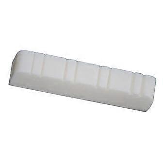 1 st Ben Mandolin Stall Mutter Oslitsad för DIY Mandolin Banjo Delar 28x5x7mm()