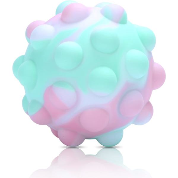 Pop Bubble Sensorisk Fidget Leke, Klem Sensorisk Leke, Silikon Anti