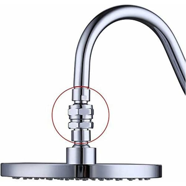 BET Anslutning till Duscharm Duschanslutning Vridbar Adapter Justerbar