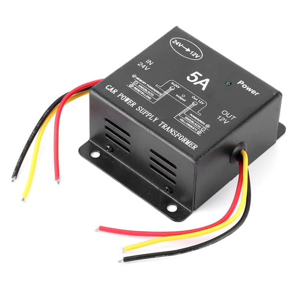 Høj Effekt Konvertering Effektivitet Buck Spændingsreducer DC 24V Til 12V Strøm Konverter Step Down Regulator Til Bil Audio Systemer Auto Genopretning Fuld