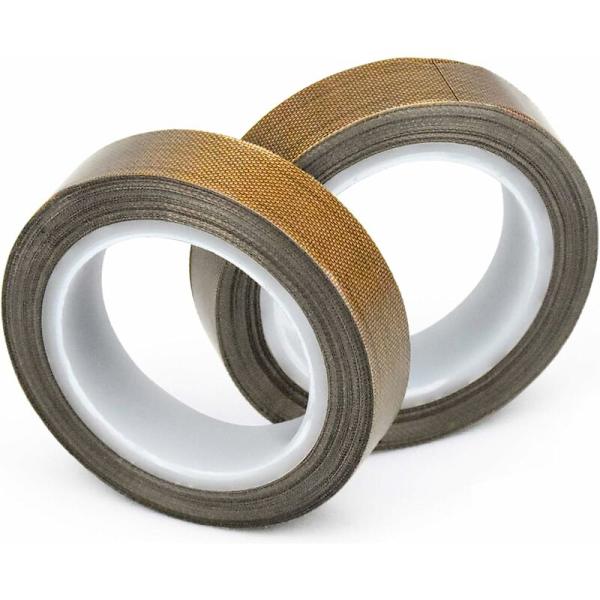 2 rullar PTFE-tejp, Teflontejp, högtemperaturtejp, -100℃