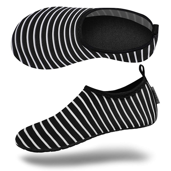 Vattensportskor Barfota Snabbtorkande Yoga Strumpor Slip-on för Män Kvinnor 4-5 Women/3-4 Men