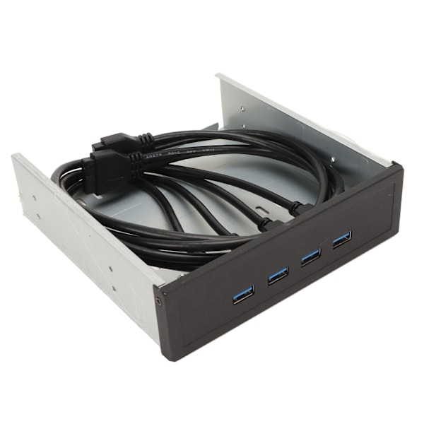 5.25in USB 3.0 Frontpanel Hub 4 Portar 5Gbps Hög Hastighet 19pin USB Frontpanel Hub för PC Dator