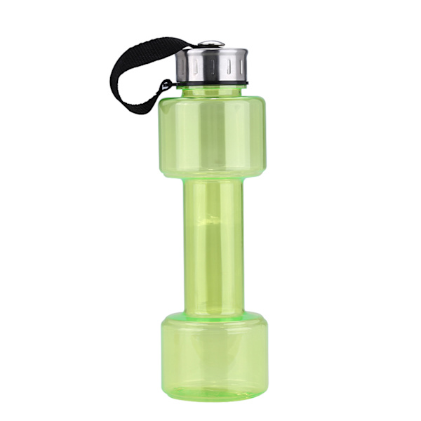 750 ml hantelformad sportvattenflaska gymträning