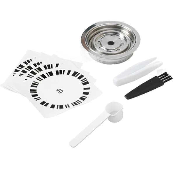 Genanvendelig kapseladapter til Vertuo Next-maskine kompatibel med kaffekapsler 40 ml