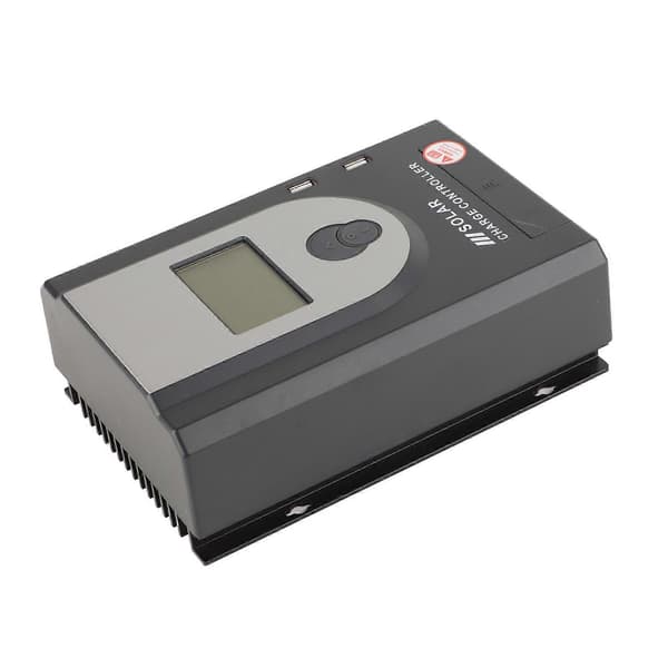 MPPT Solar ladekontroller 40A Solcellepanelregulator IP30 Vanntett for Bobil Yacht Båt
