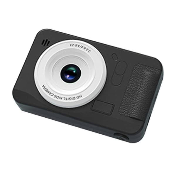 4K Digitalkamera Højopløsningsfotografering CCD Rejse Selfie Begynder Lille Studerende Campus Selfie Kamera Sort