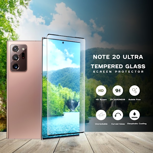 Samsung Galaxy Note 20 Ultra - Härdat glas 9H - Super kvalitet