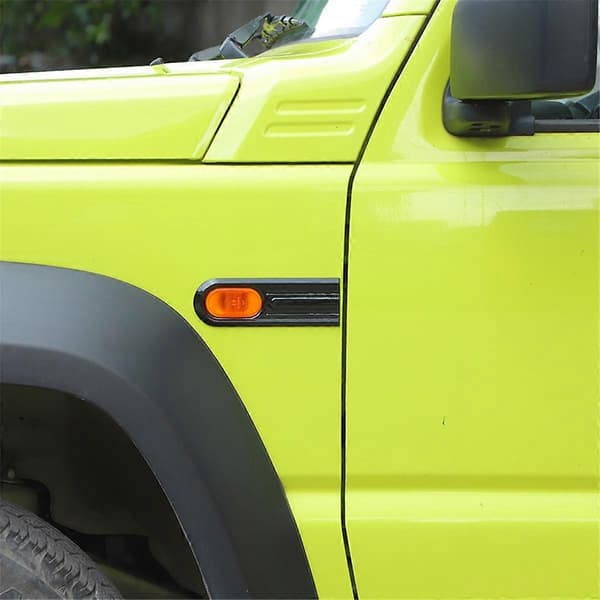 Bil Sideblinklys Lampe Deksel Trim for Jimny JB64 JB74 2019-2024 Utvendig Tilbehør