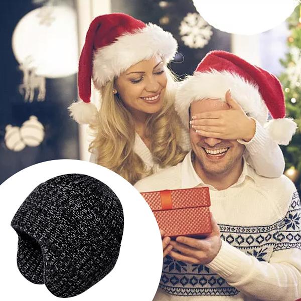 1 vinter utomhus varm mössa män och kvinnor universell kallt öron skydd pullover mössa