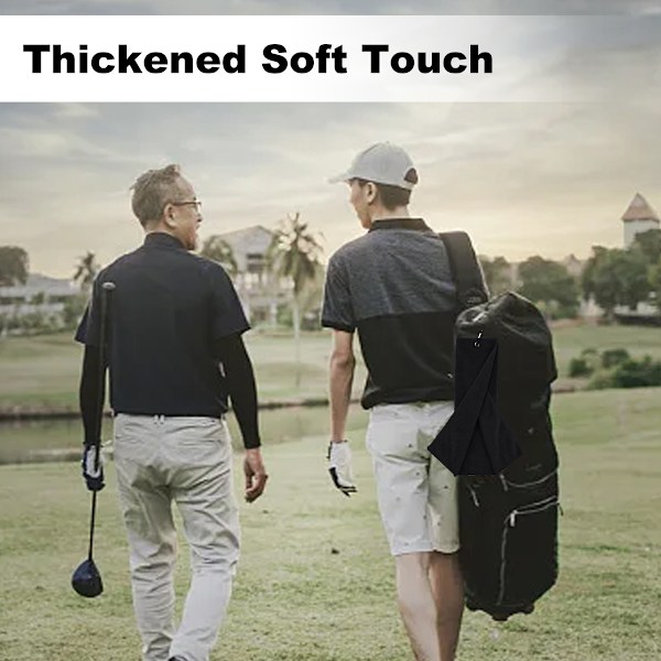 2-pack mikrofiber golfhandduk, lätt, utmärkt vatten