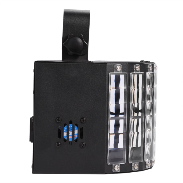 LED-scenljus Butterfly 9-färgad RGB Auto Sound för