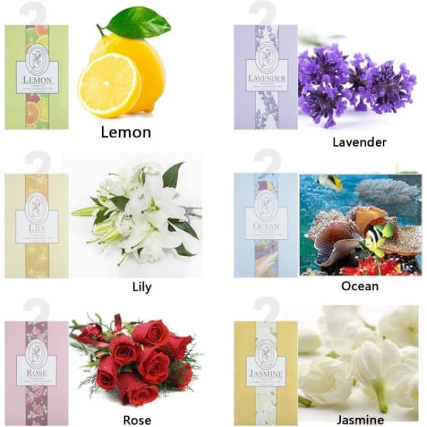 6-pack doftpåsar, 6-pack, naturligt malmedel, lavendel b