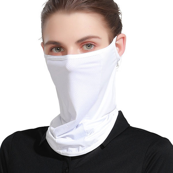 Halsduk Gaiter Mask UPF 50 Solskydd för Män & Kvinnor,