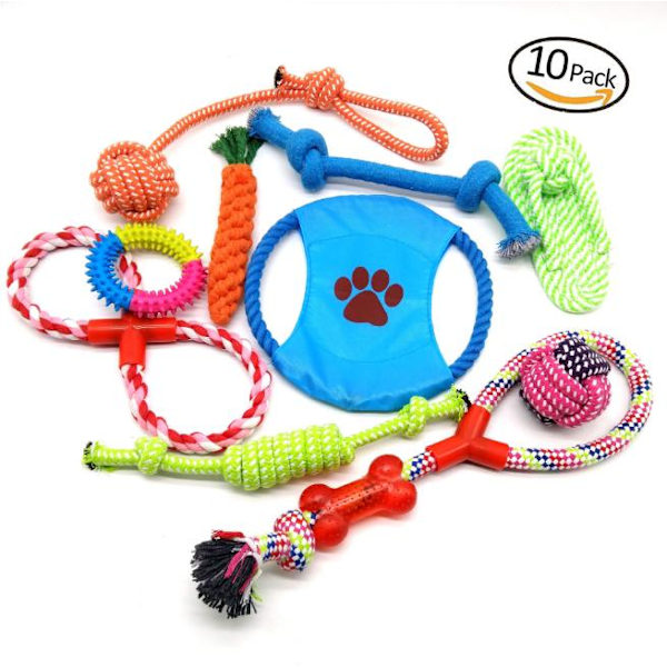 10-pack Tuggleksaker  hund katt leksaker . Gammal rosa